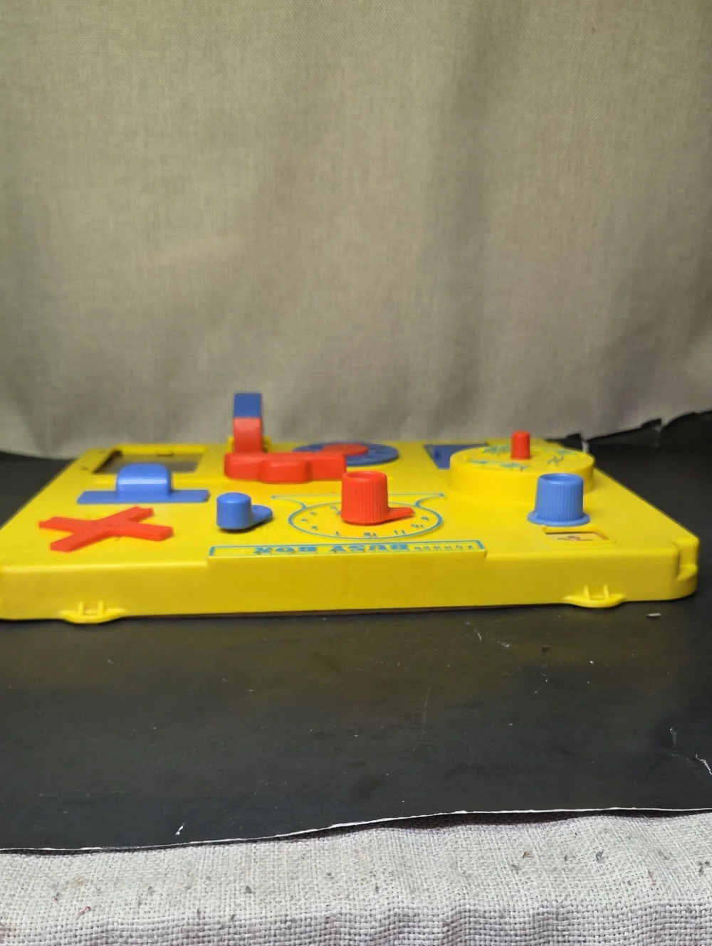 Vintage Kohner No.505 Busy‎ Box Crib Toy Made In USA